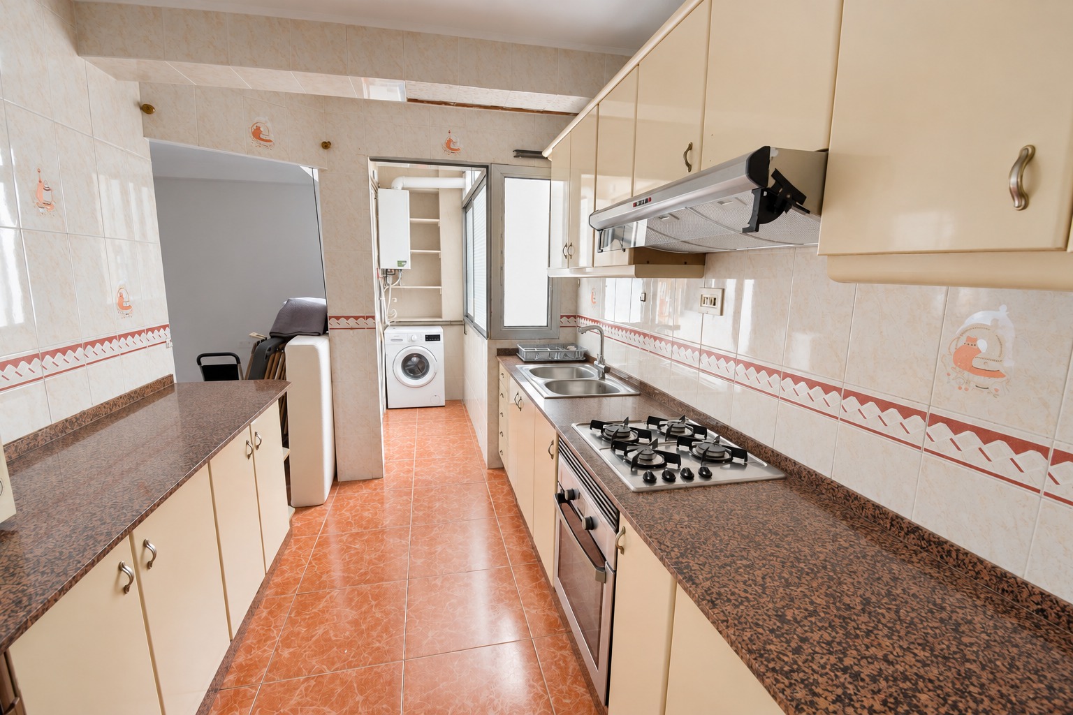 Cocina del piso