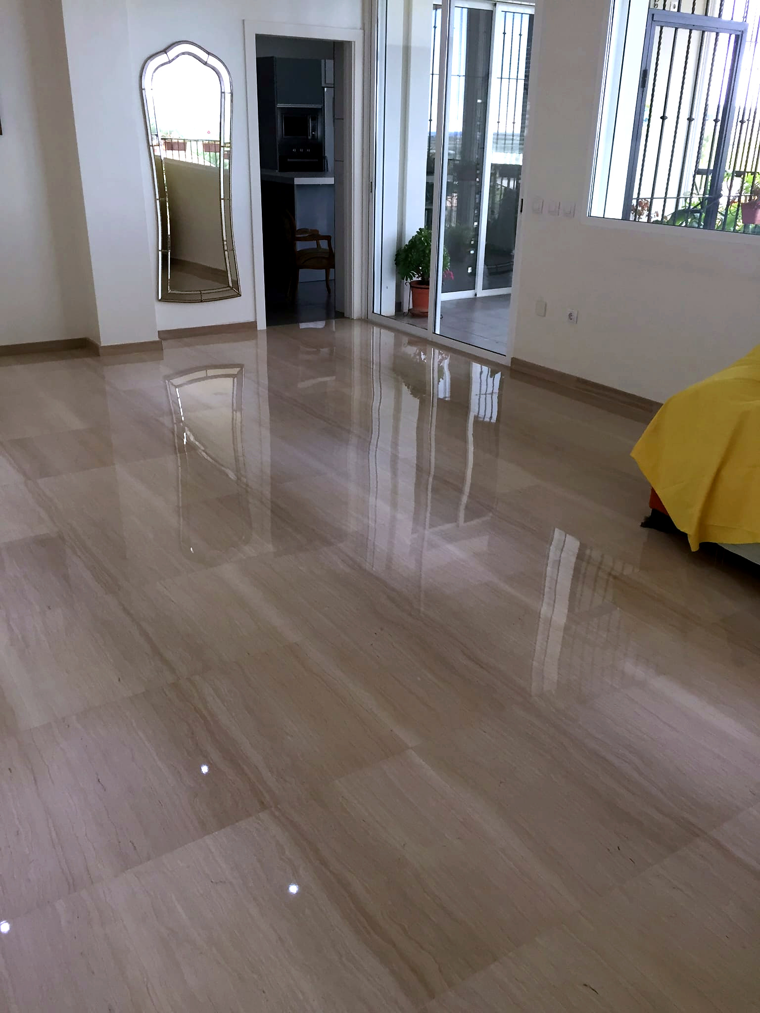 Espacio destinado a gimnasio o zona polivalente