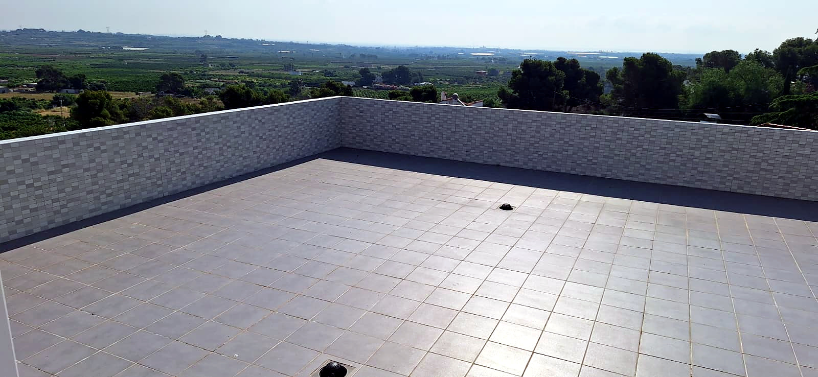 Solárium con vistas despejadas