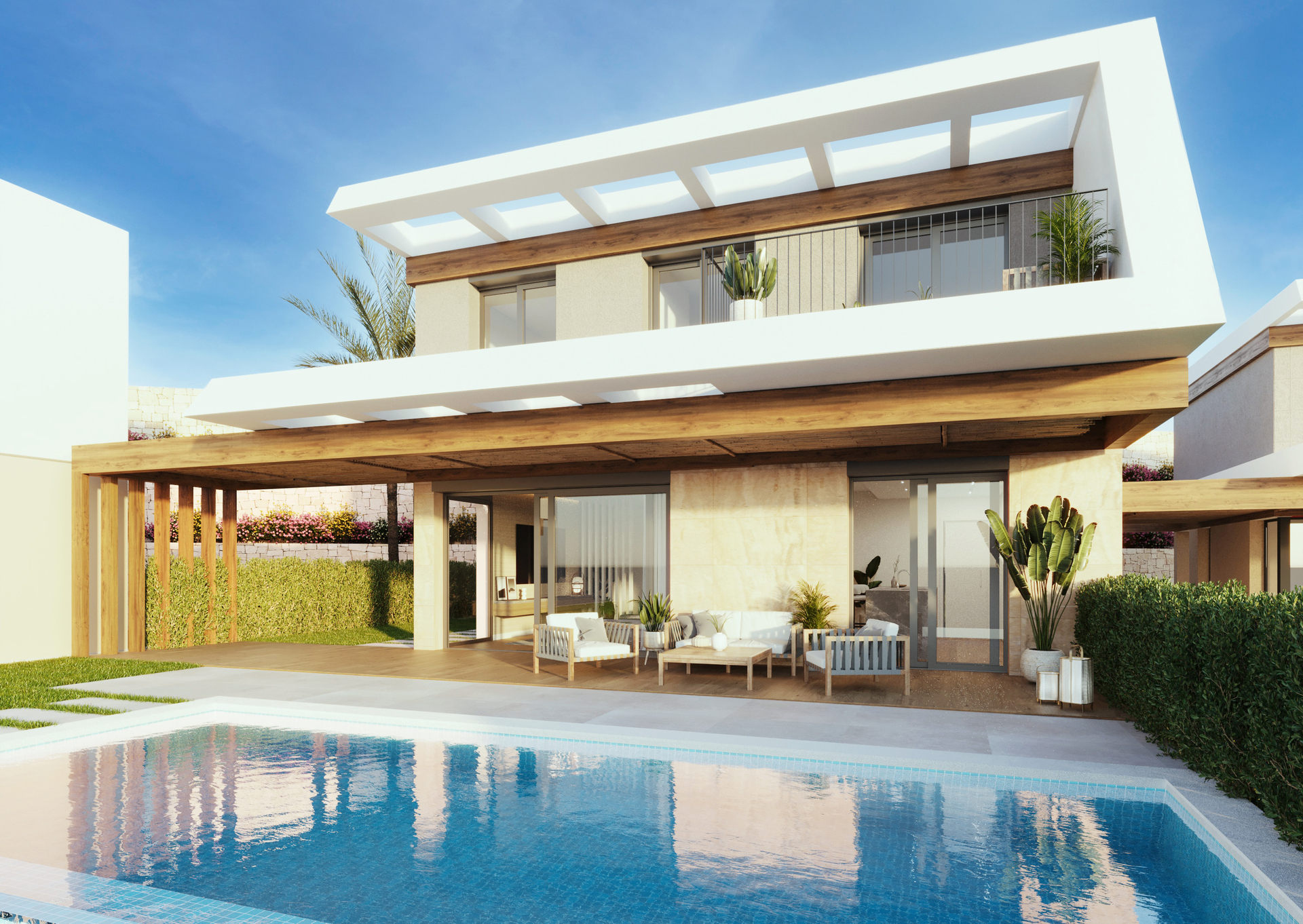 Villas con jardín y vistas al mar en Polop — imagen 2
